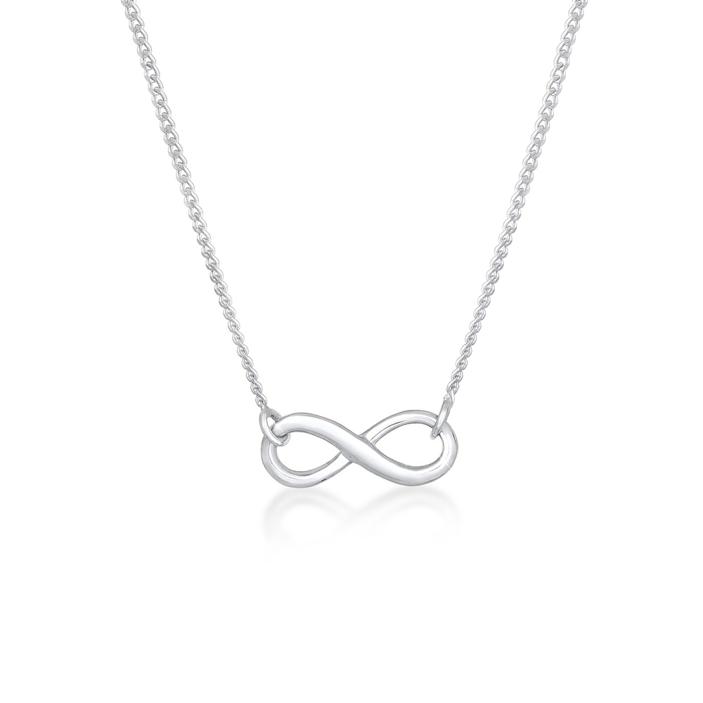 Elli Elli Collier Femmes Pendentif Infinity Infinité Symbole en Argent Sterling 925 Bijoux