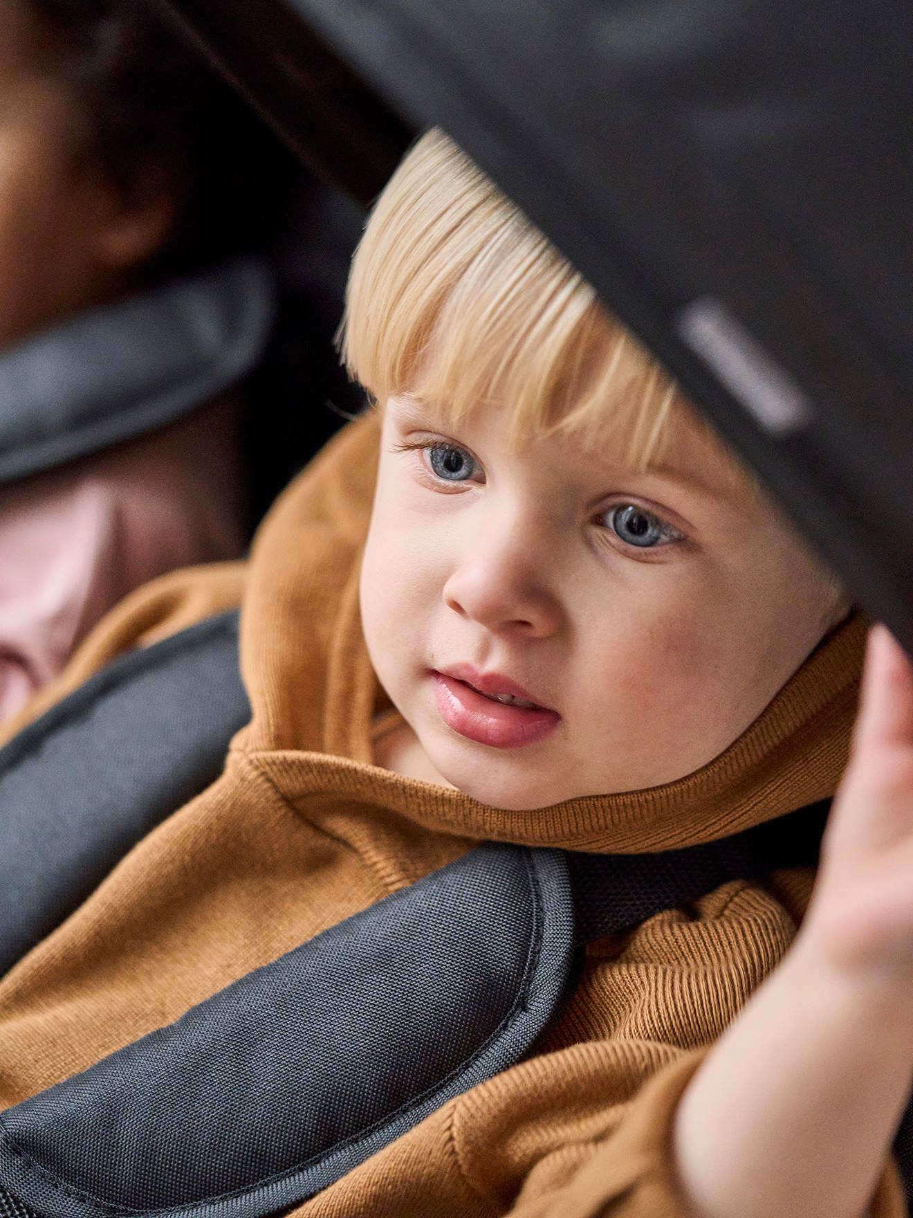 Vertbaudet Geschwister-Kinderwagen SPICA - schwarz