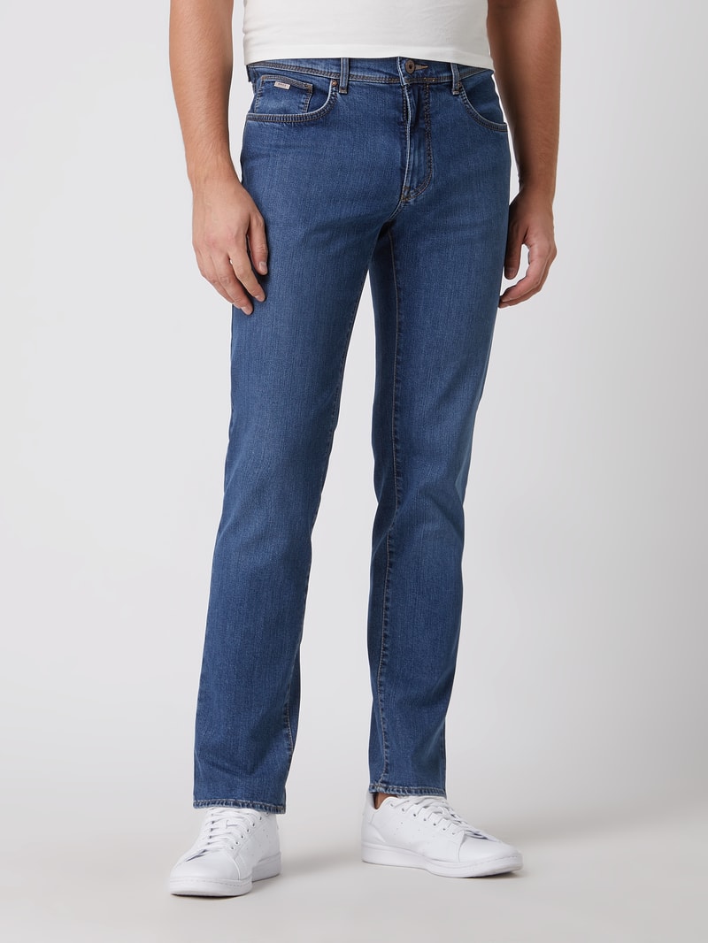 Straight Fit Jeans mit Stretch-Anteil Modell 'Cadiz' in jeans
