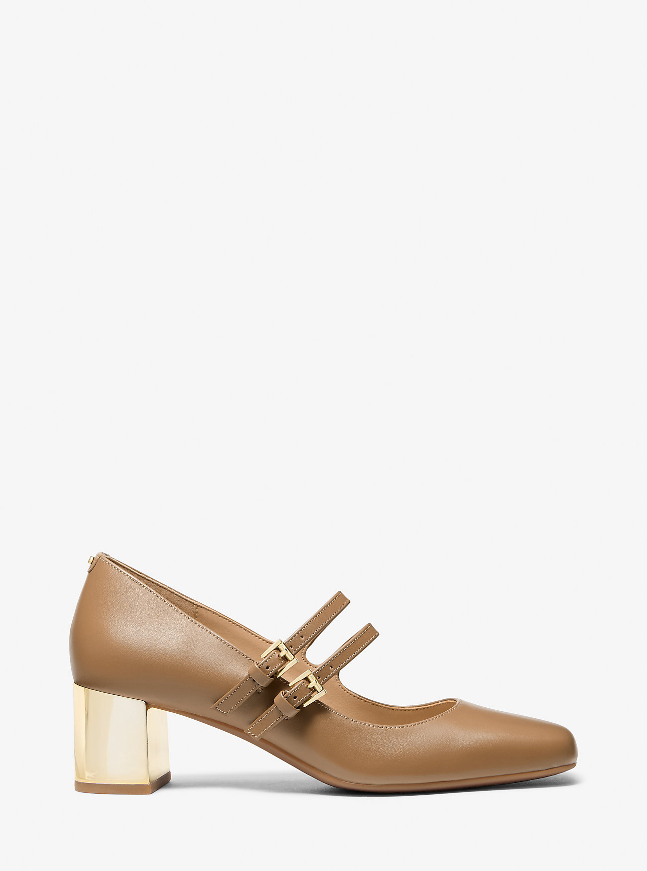 Matilda Mary Jane-pumps i skinn – HUSK