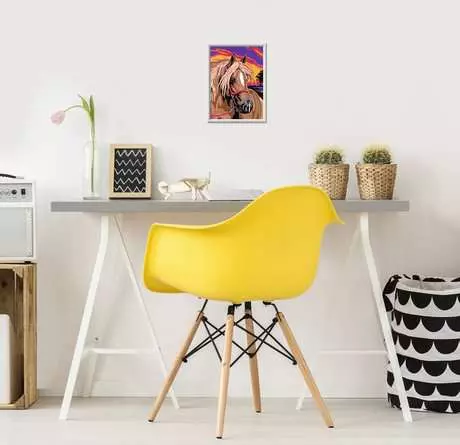 CreArt Pferdetraum - Malen nach Zahlen für Kinder ab 9 Jahren