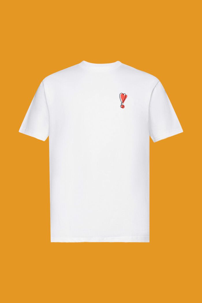T-Shirt mit Herzmotiv aus nachhaltiger Baumwolle