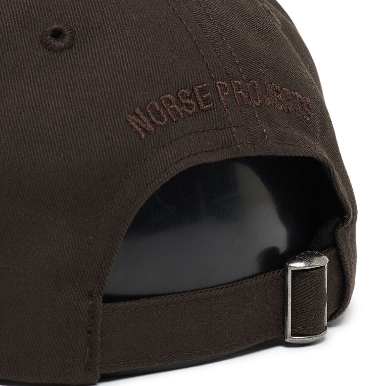 Norse Projects Twill Sports Cap espresso
