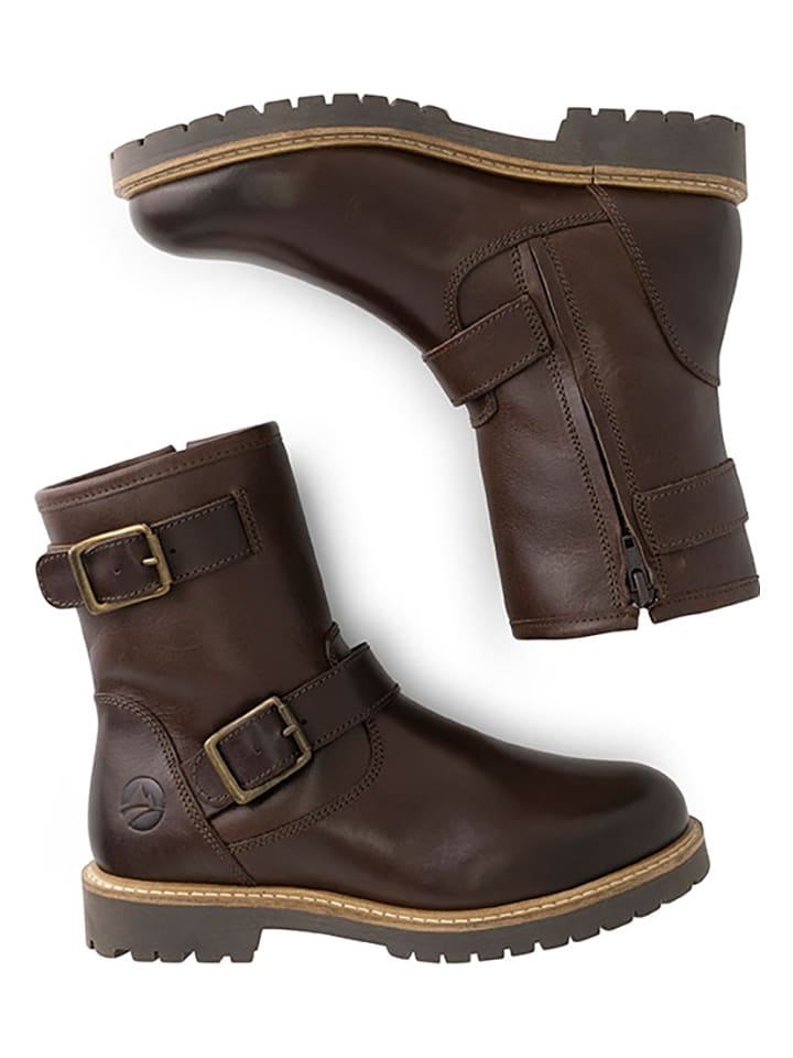 TRAVELIN' Leder-Boots 