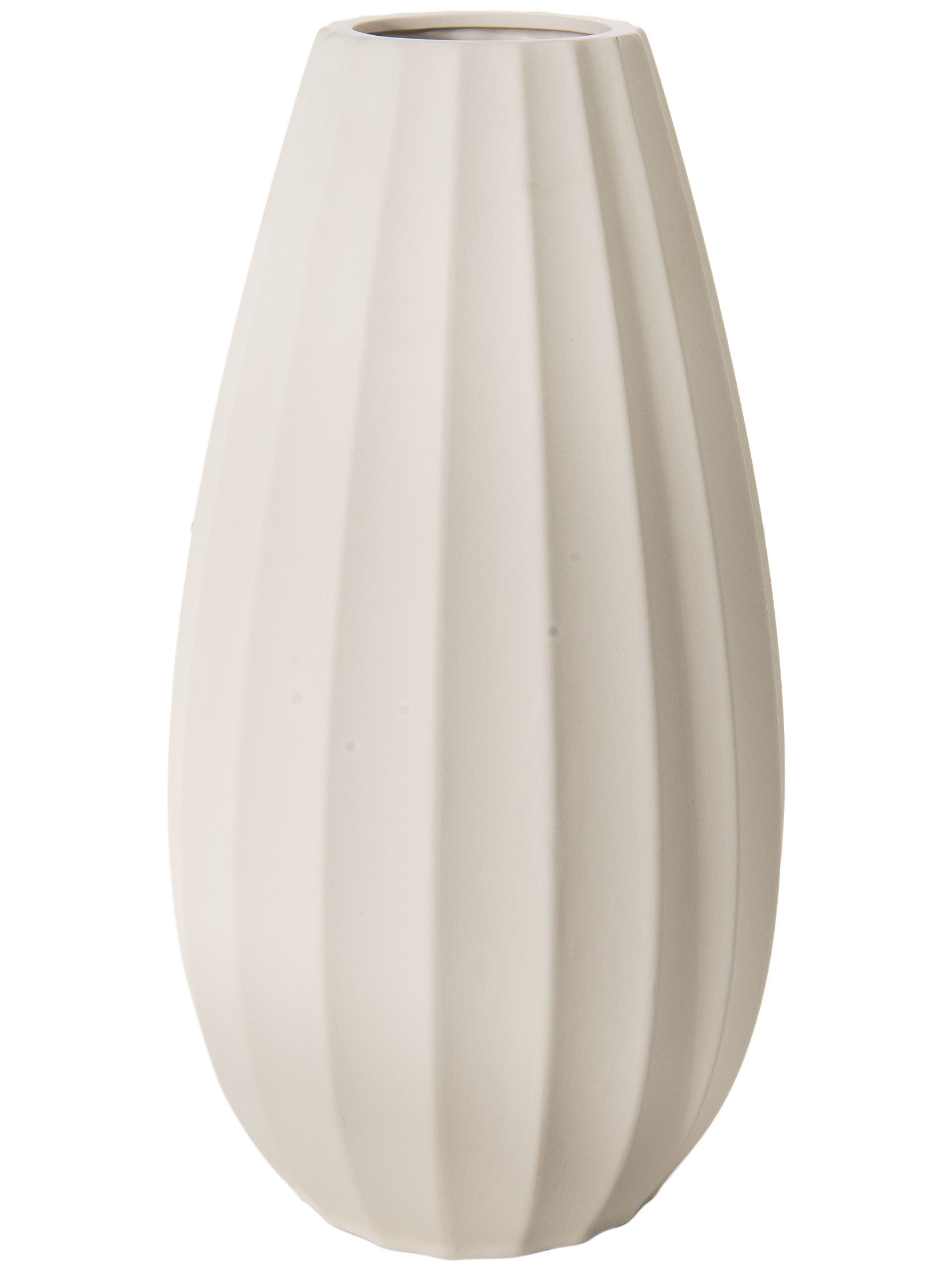 Limbica Vase, Mattweiss