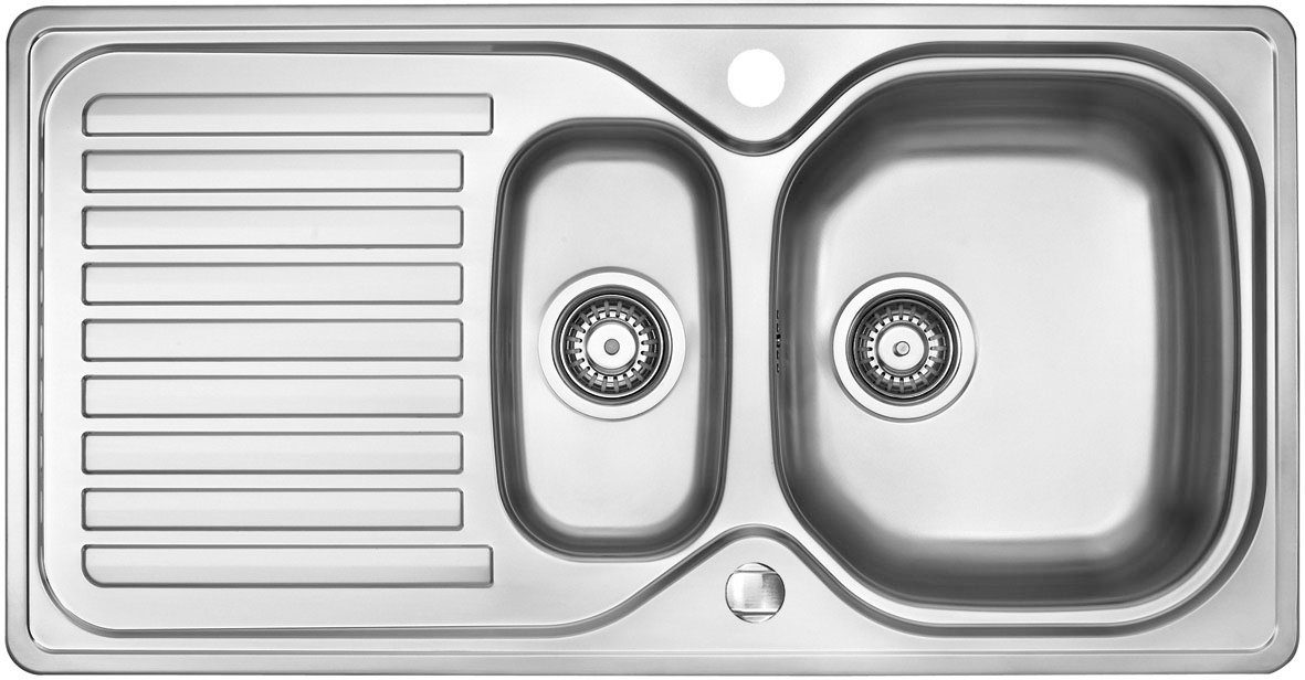 OPTIFIT Küchenzeile Cara, Breite 400 cm, mit HANSEATIC-E-Geräten, Induktions-Kochfeld, Soft-Close-Funktion