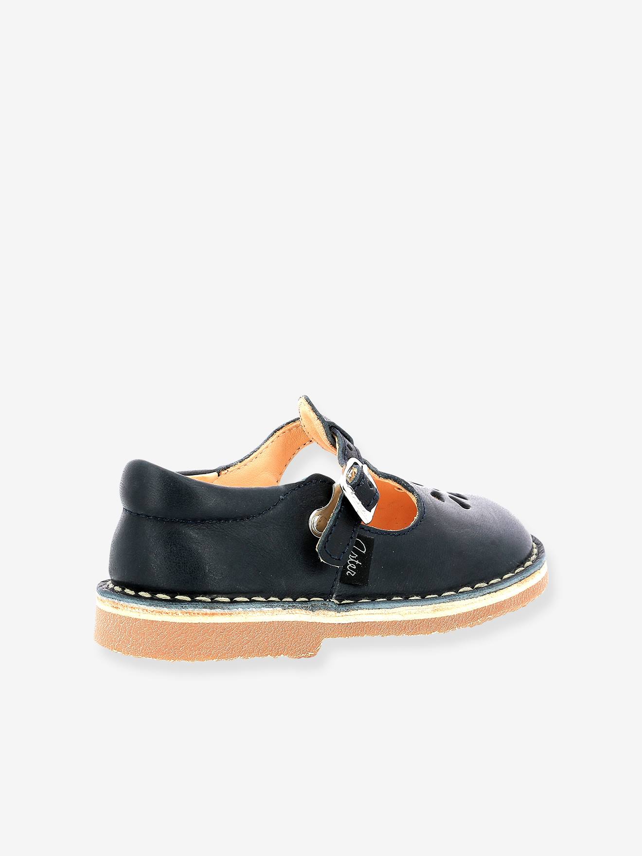 Aster Baby Lauflern-Sandalen DINGO 2 ASTER , pflanzlich gegerbtes Leder - camelfarben
