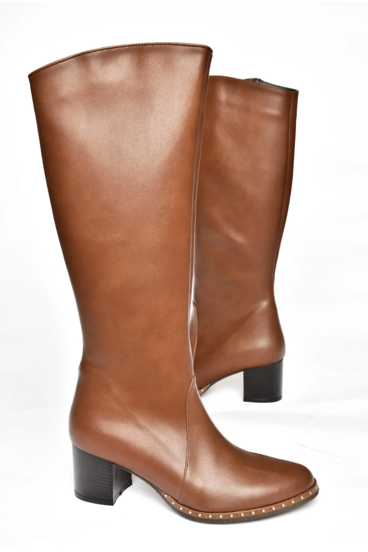 Fox Shoes  Hellbraune Damenstiefel C654652709
