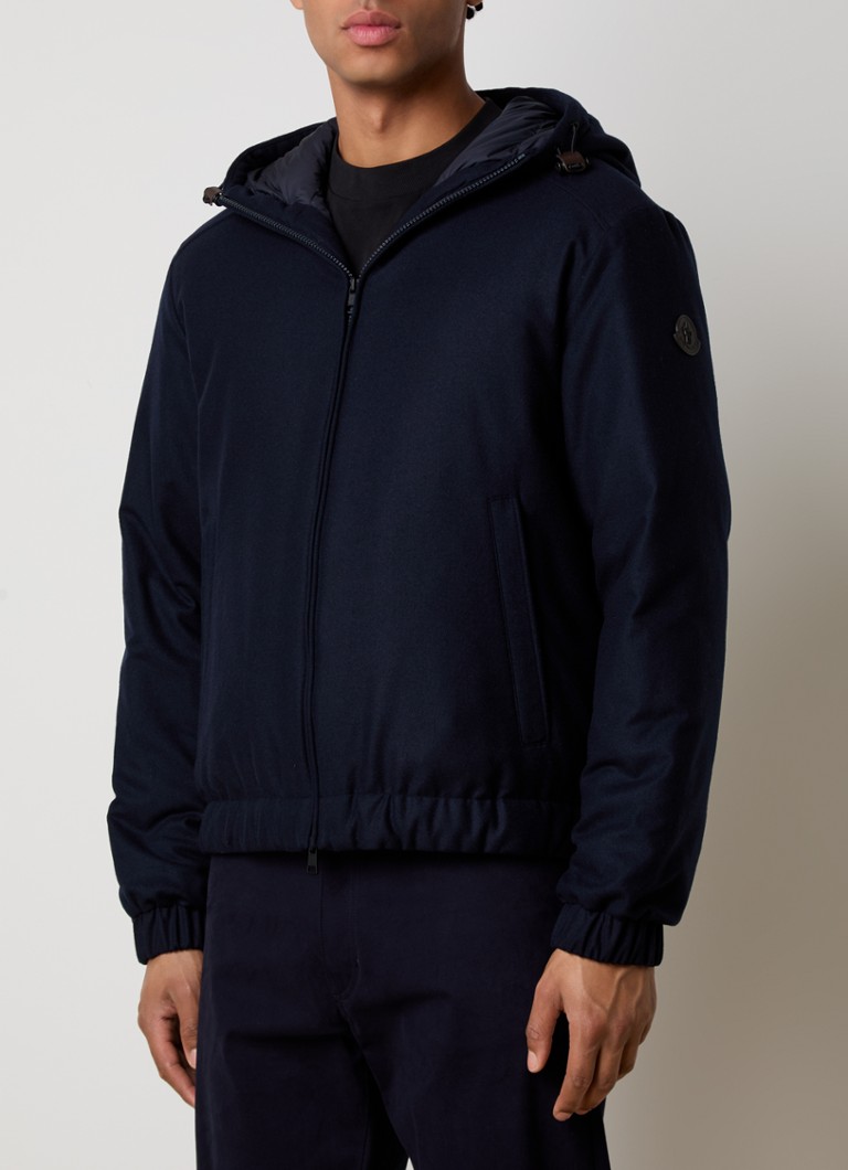 Geacă bomber cu glugă Moncler Torrani