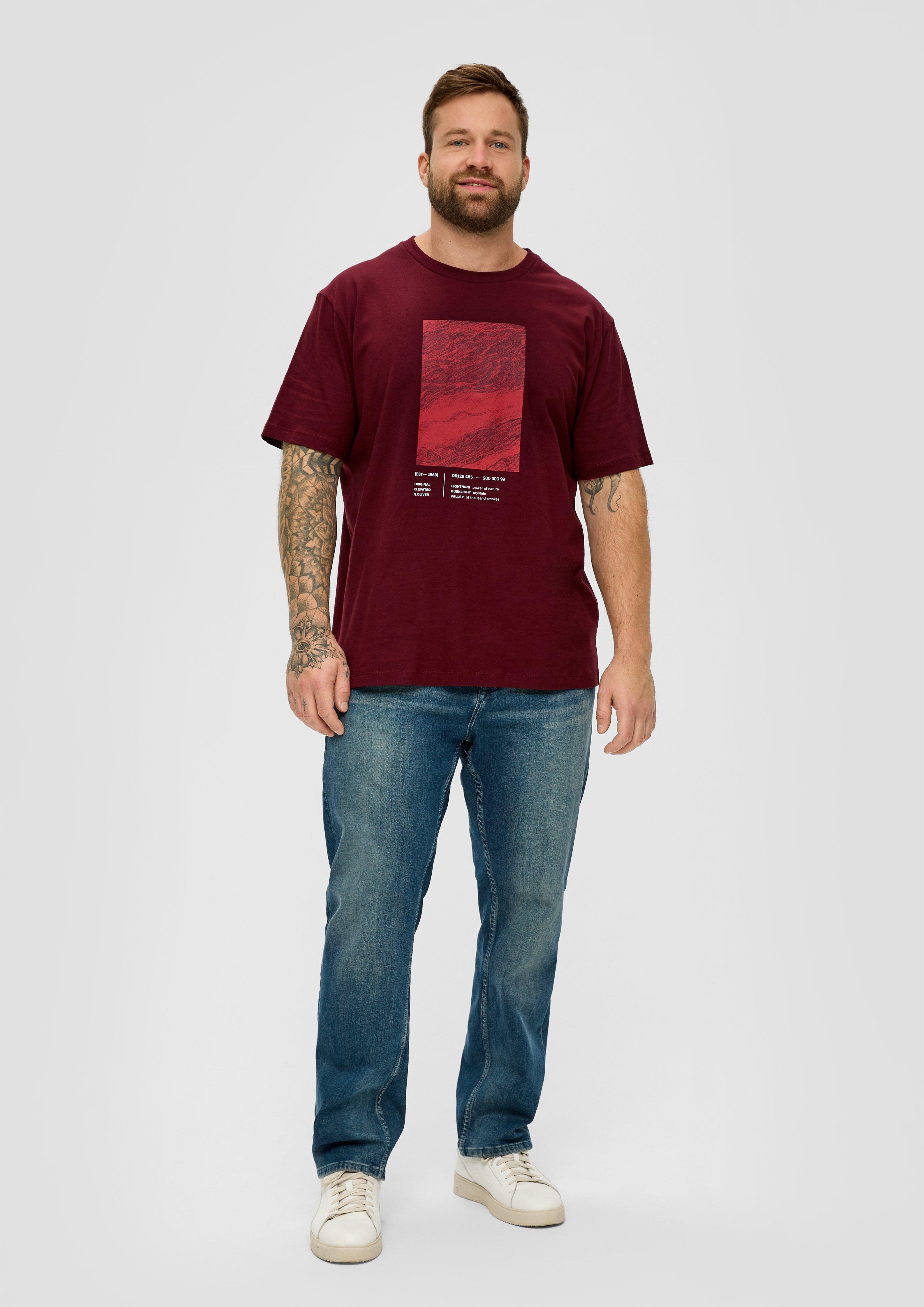 T-Shirt mit Frontprint  2143249-39D1