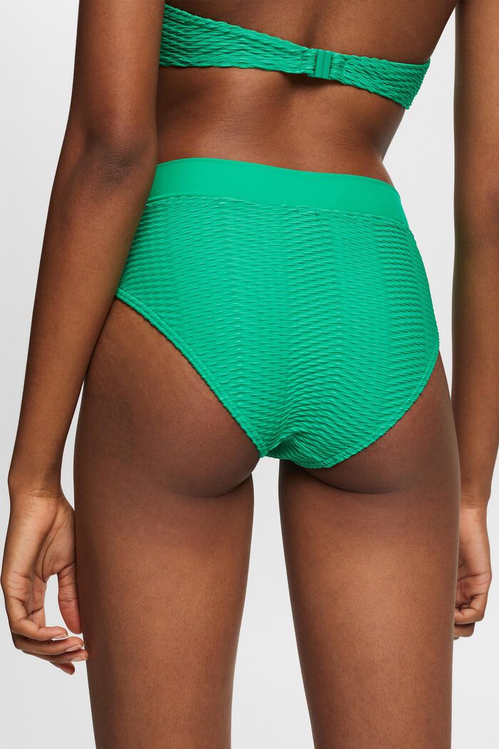 Recycelt: Strukturierte Bikinihose