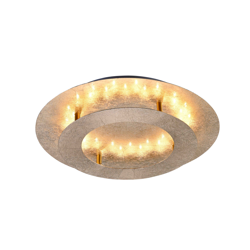 Deckenleuchte Nevis gold