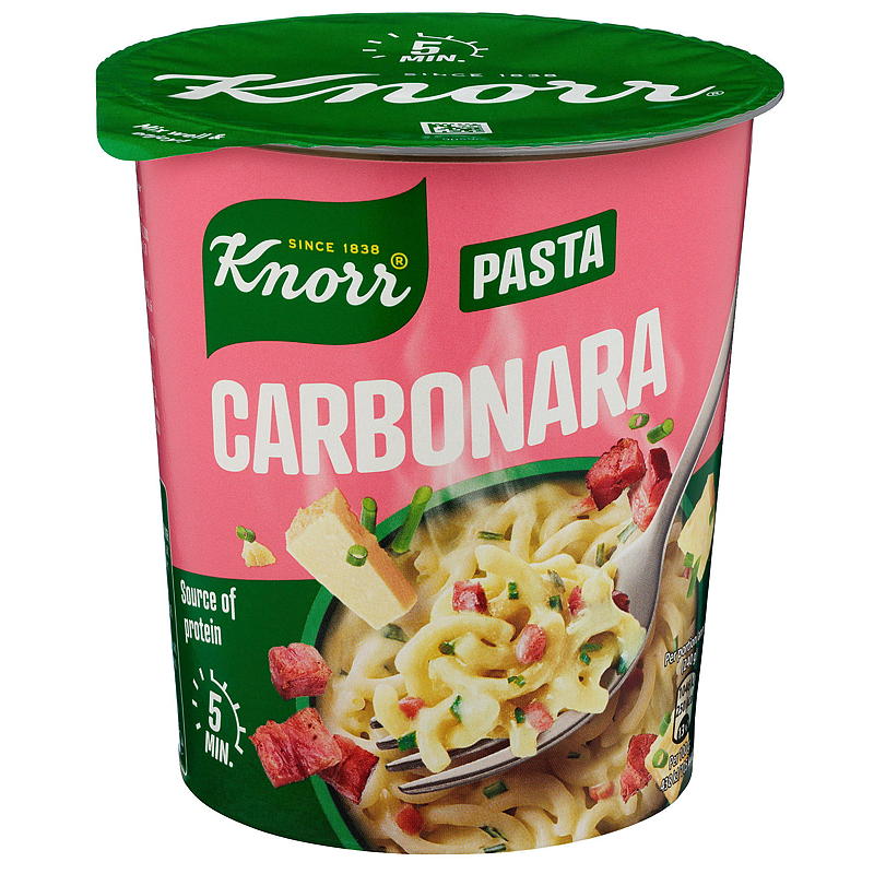 Knorr Carbonara 63 g snack pot Knorr