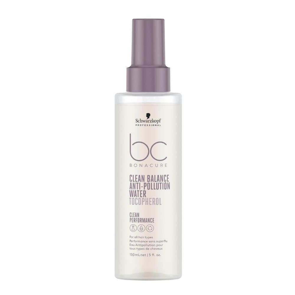 schwarzkopf professional BC Clean Balance Eau Antipollution 150ml Vaporisateur