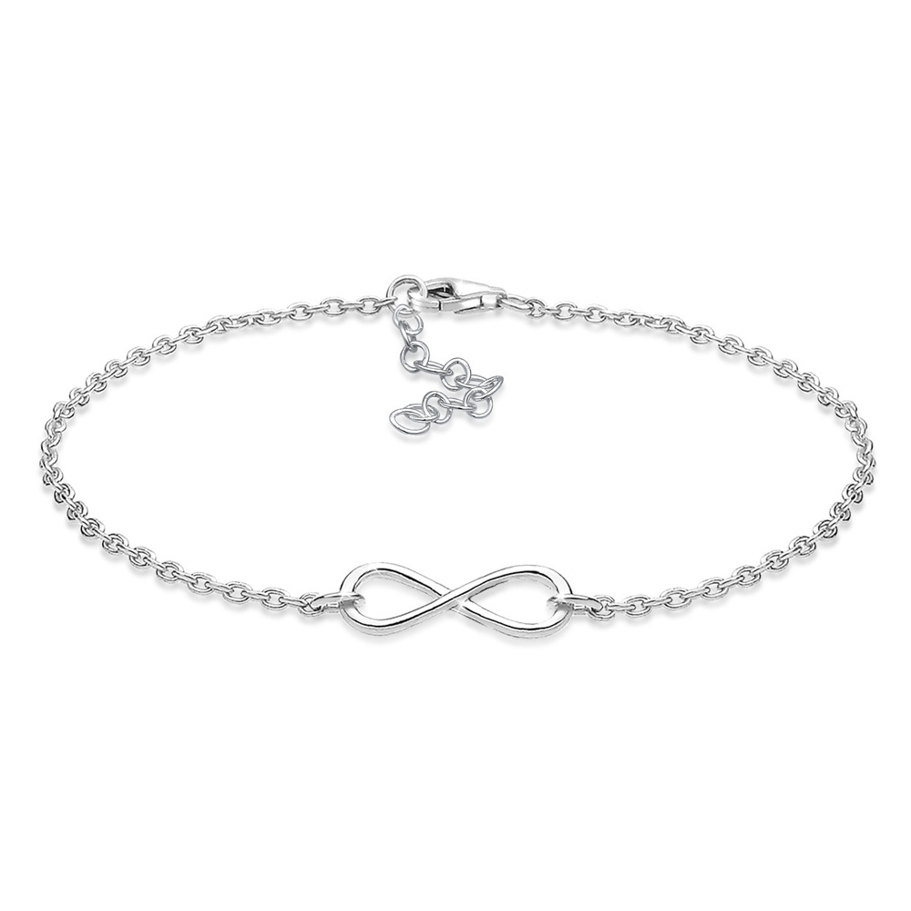 Elli Elli Bracelet Femmes Symbole Infinité Filigrane en Argent Sterling 925 Bracelet