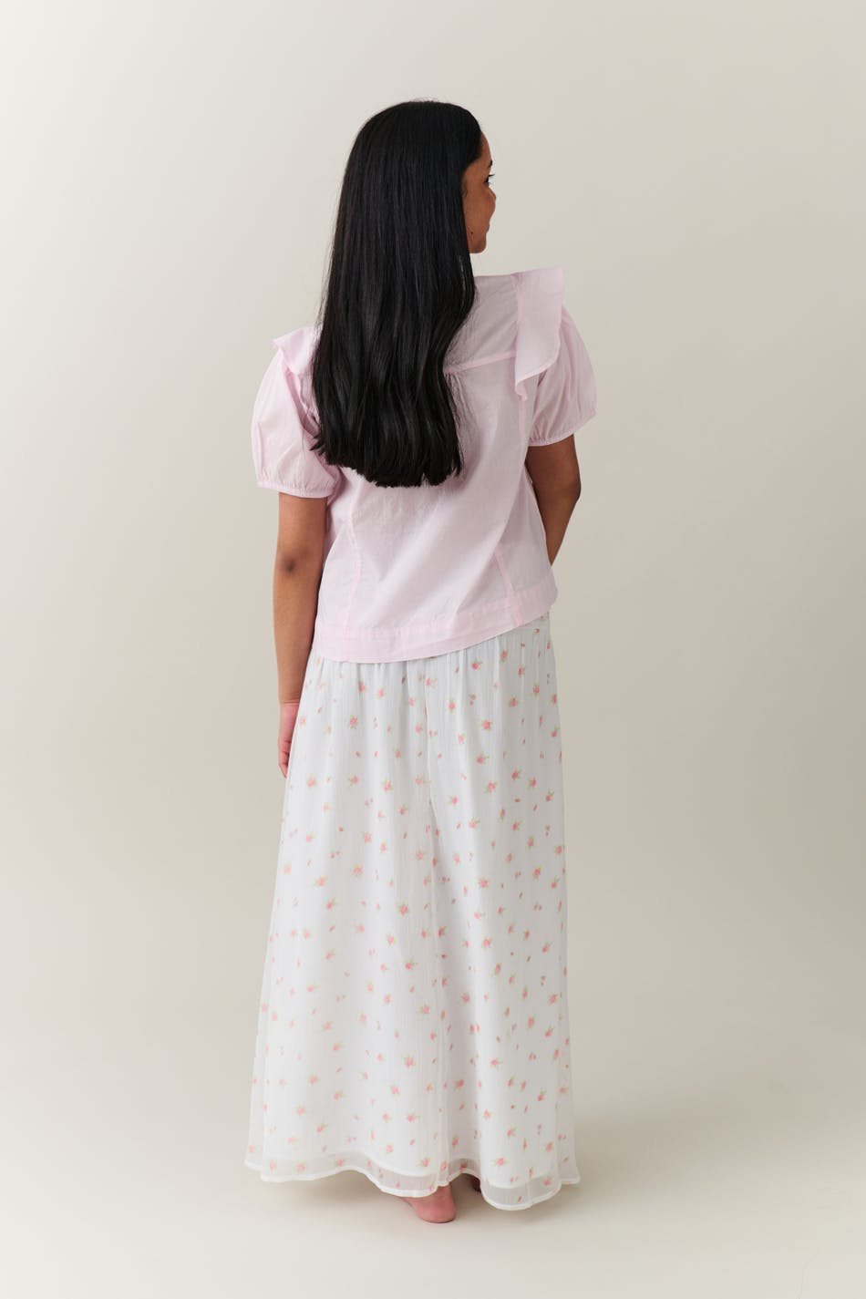 Y boho maxi skirt