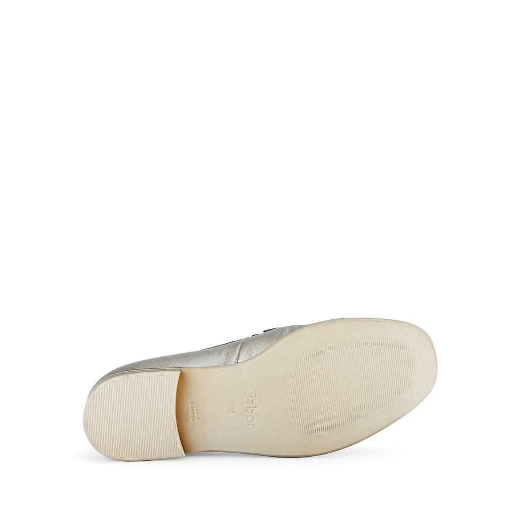 Gabor fashion Slipper silber