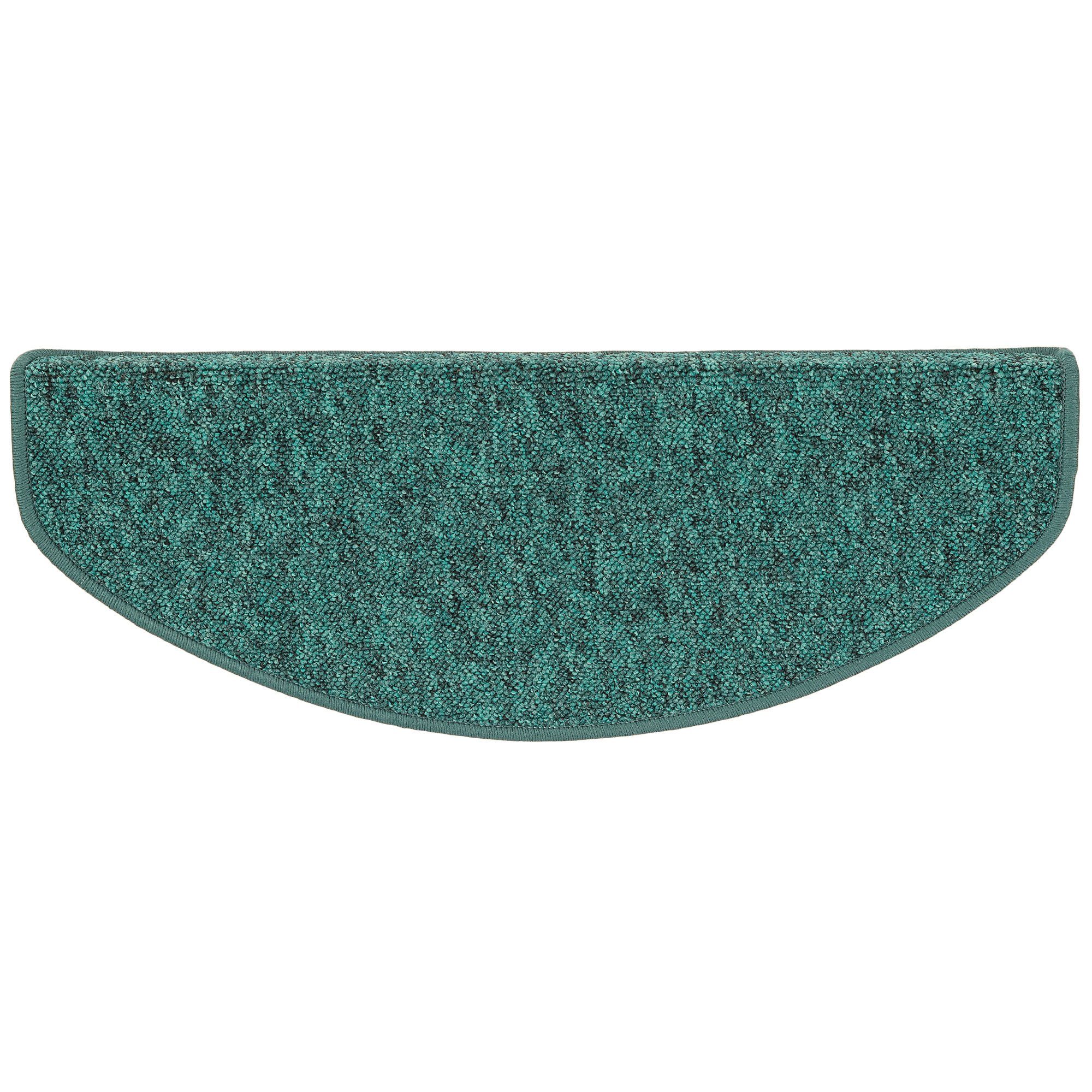 Stufenmatte Trend Schlinge Stufenmatte Strong 15er-Set, Pergamon, Halbrund, Höhe: 5 mm