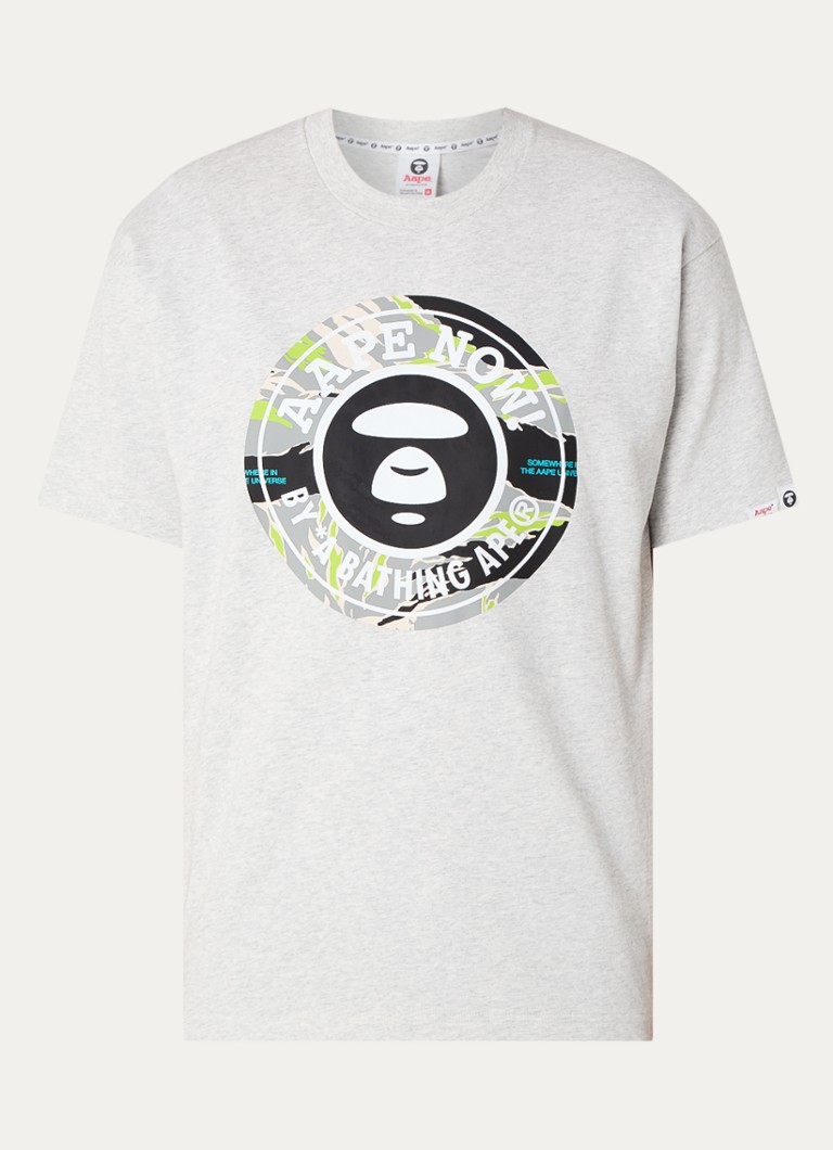 T-shirt Aape con logo stampato