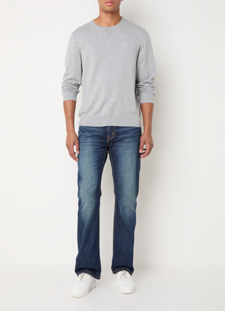 Jeansy Levi's 527 z prostą nogawką, ciemne wyblaknięcie
