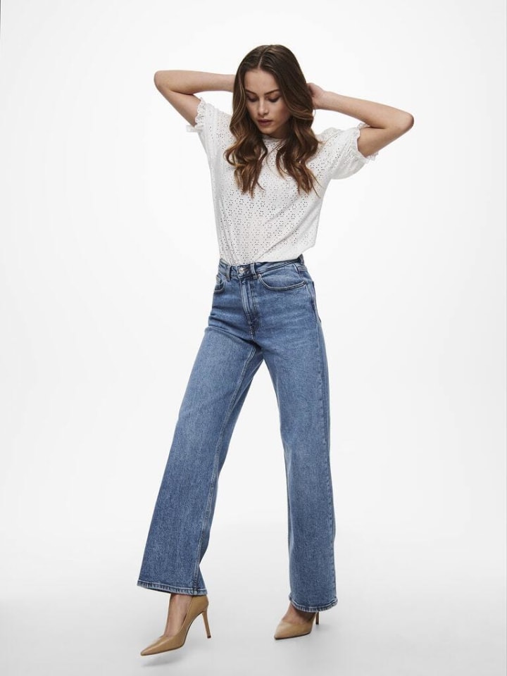 ONLY Jeans in Medium Blue Denim günstig kaufen