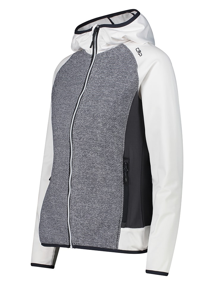 CMP Hybridjacke in Grau/ Weiß günstig kaufen