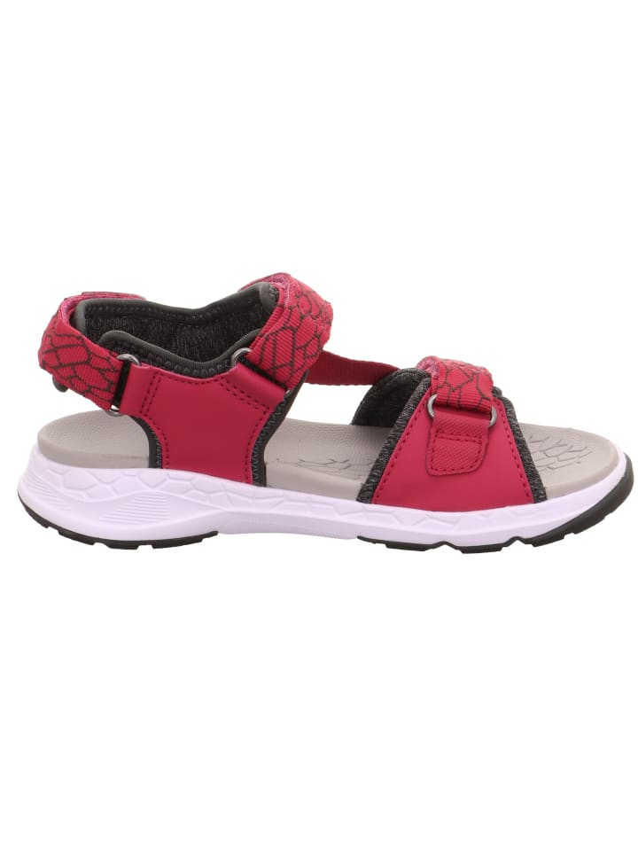 superfit Sandale CRISS CROSS in Rot/Grün günstig kaufen