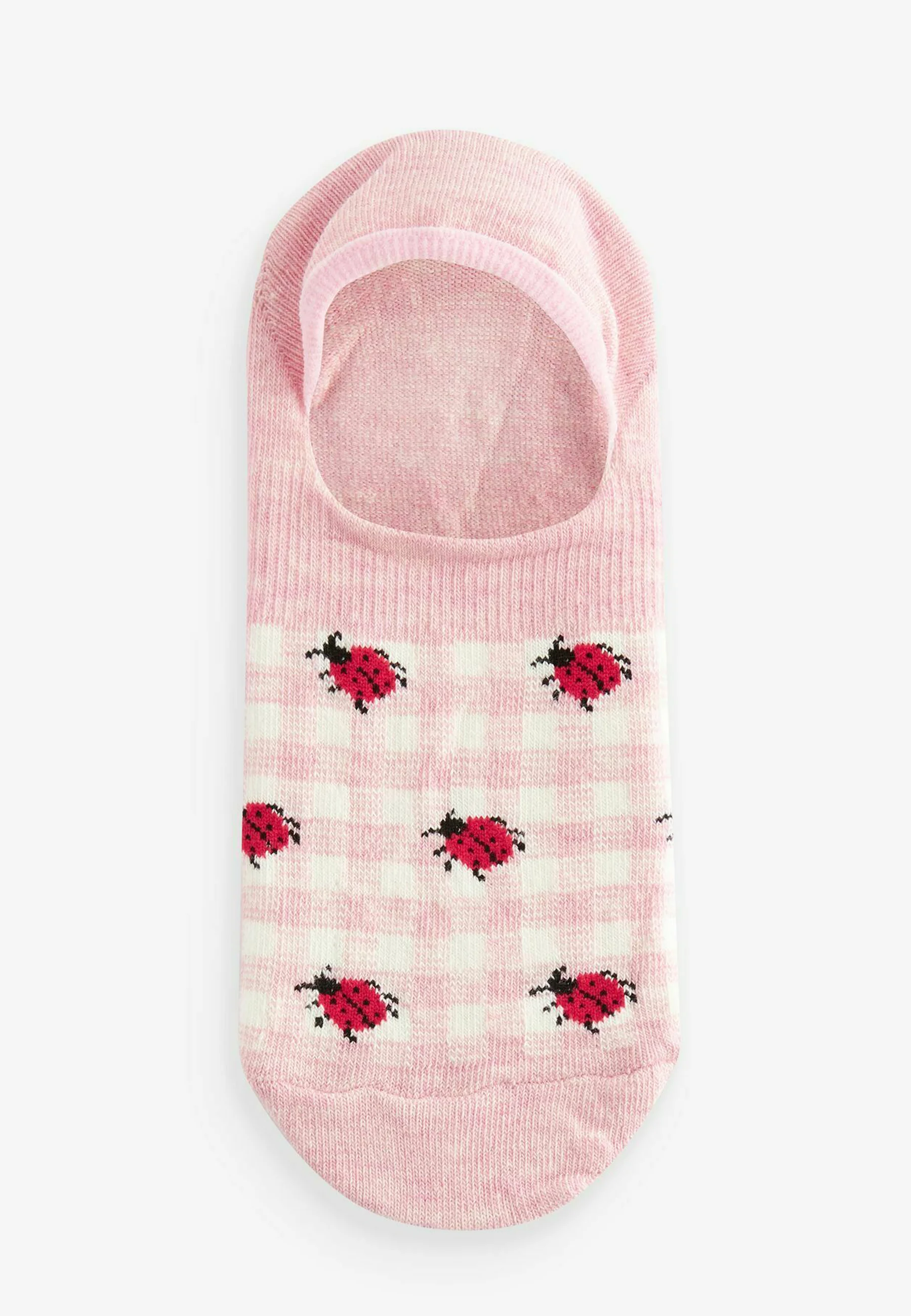 Pack de 5 calcetines invisibles con estampado de animales de primavera