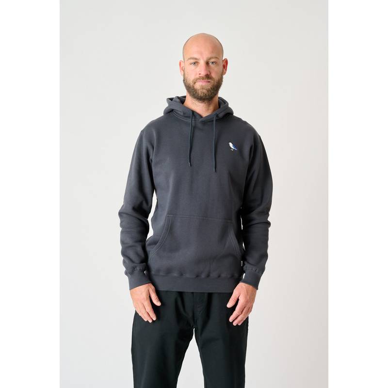 Cleptomanicx Hooded Embro Gull 2 Kapuzenshirt Herren