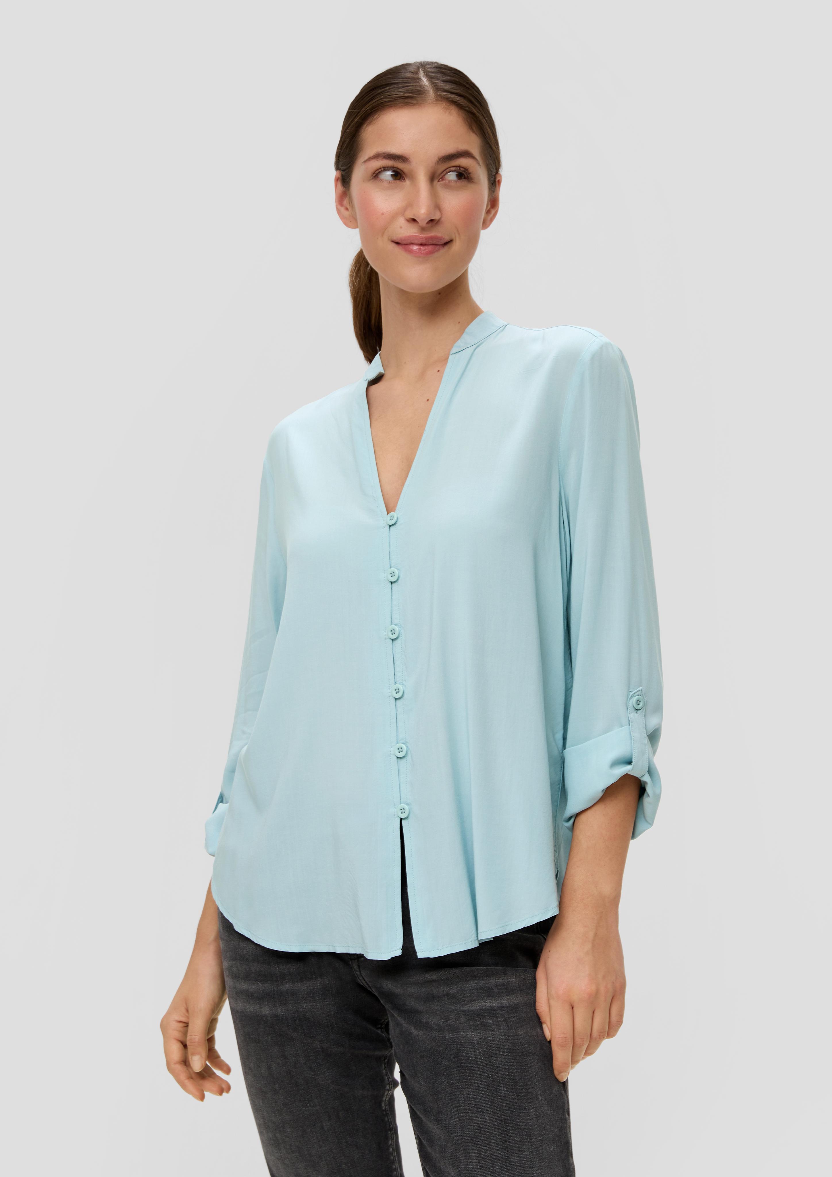 Viskosebluse mit Turn-up-Funktion  2140749-6103