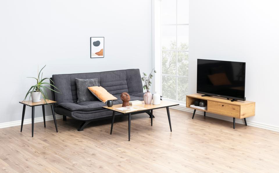 Bettcouch Faith grau 196 x 98 cm