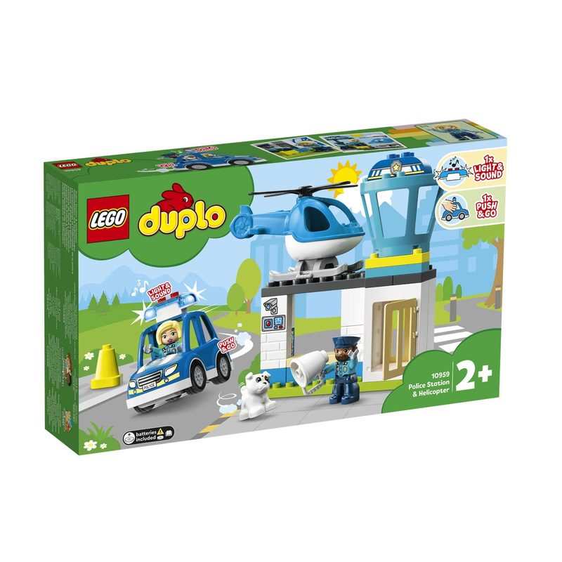 10959 Le Commissariat Et L’hélicoptère de la police LEGO Duplo