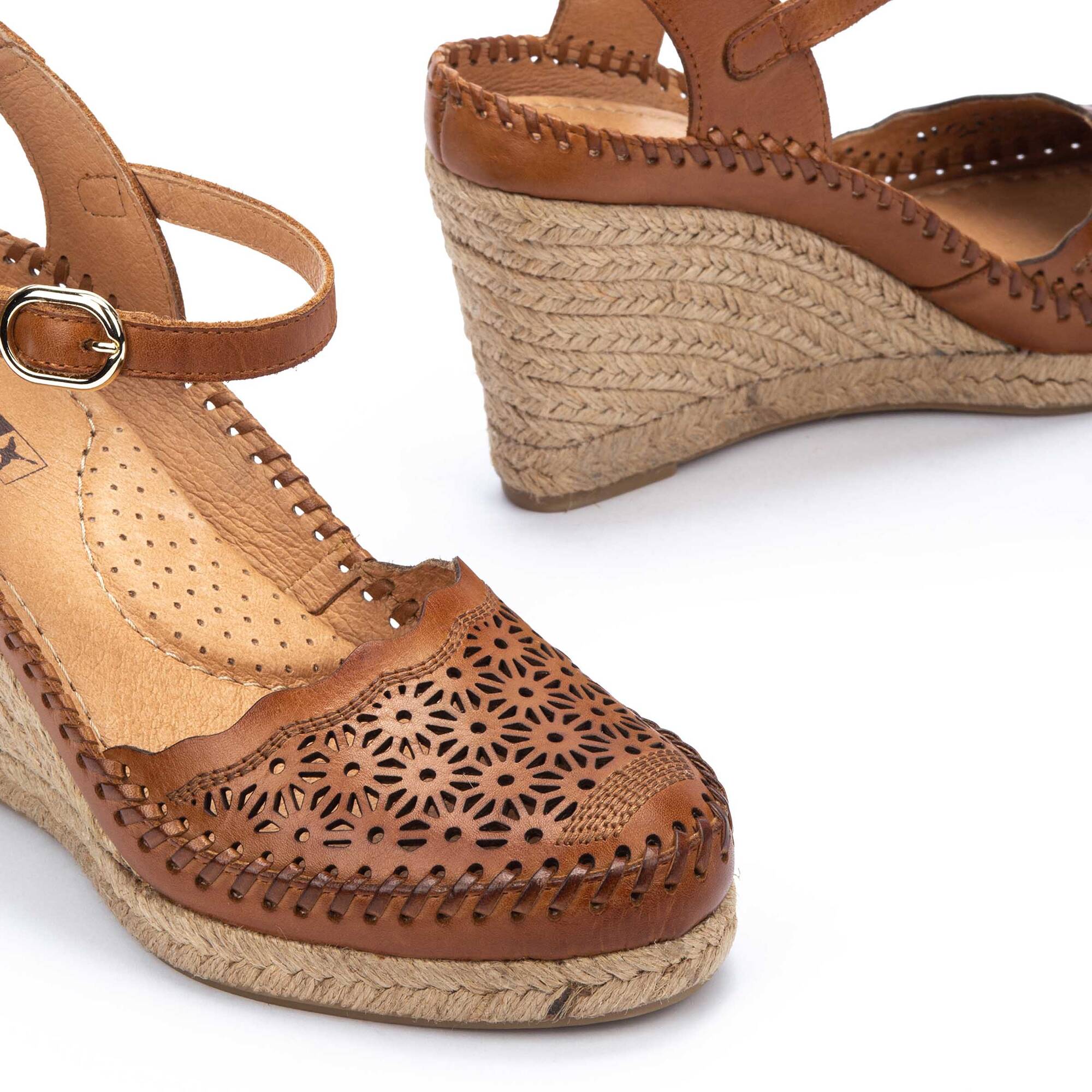 Damskie koturny z juty - BRANDY