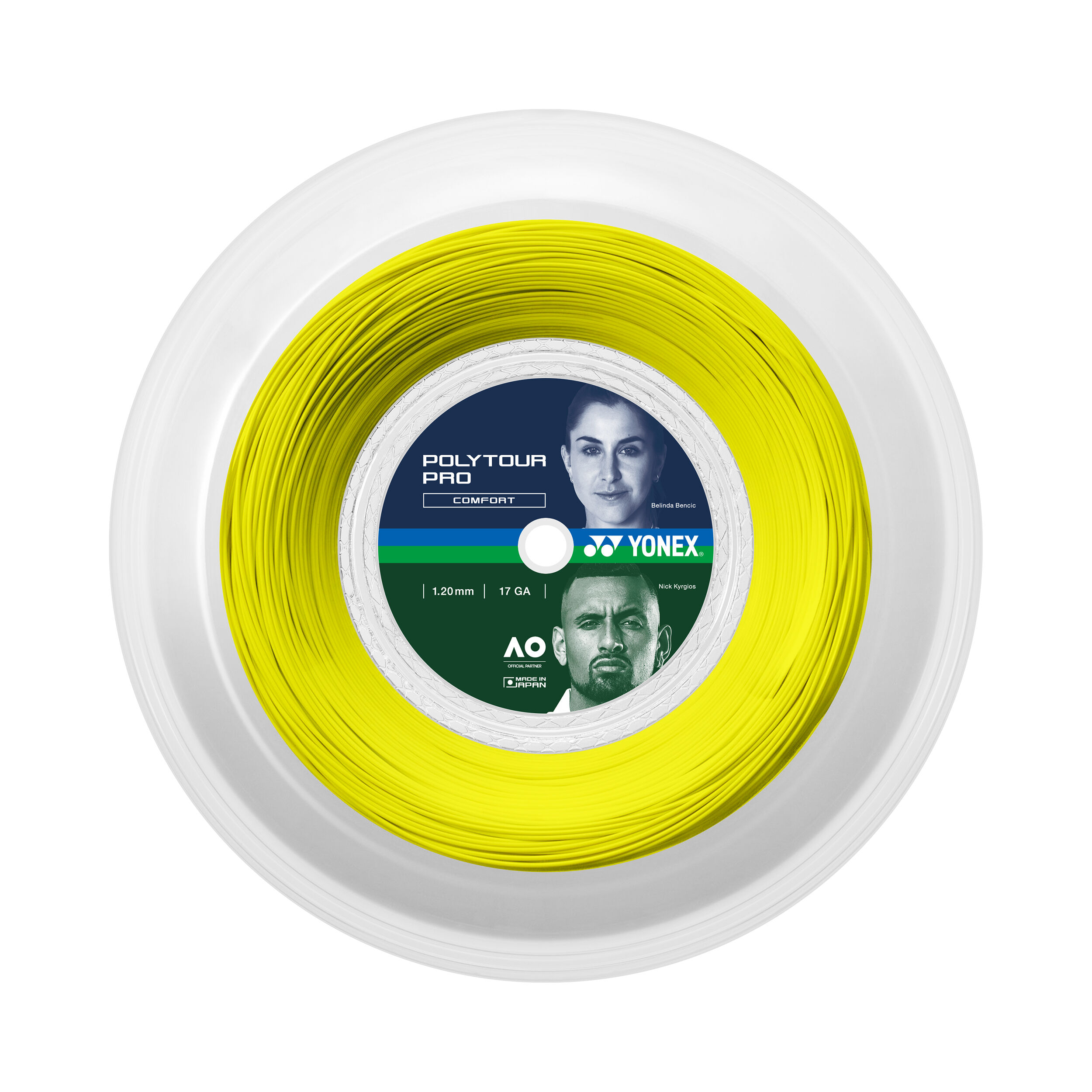 Poly Tour Pro Saitenrolle 200m - Gelb