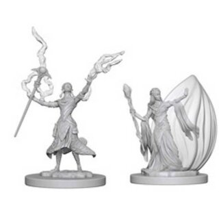 Elf Female Wizard: Nolzurs Marvelous Unpainted Minis