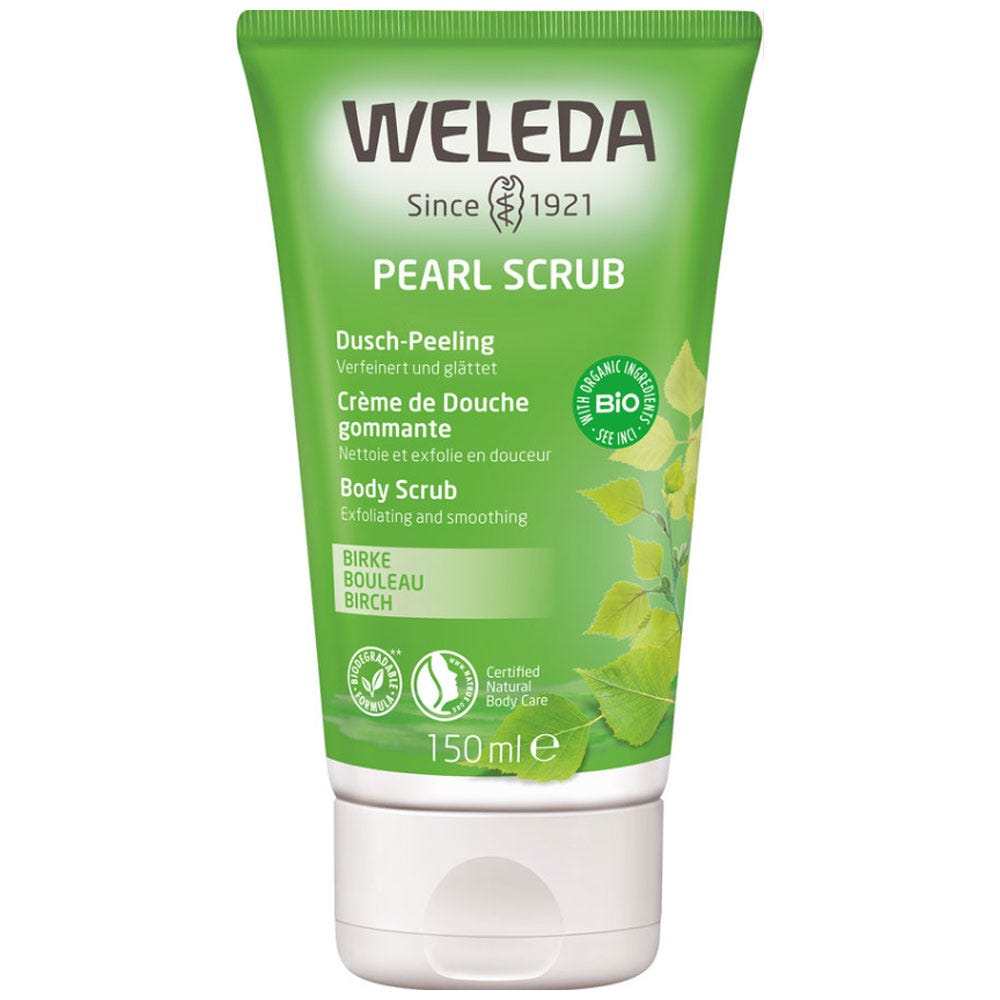 Weleda Pearl Scrub Dusch Peeling Birke 150 ml