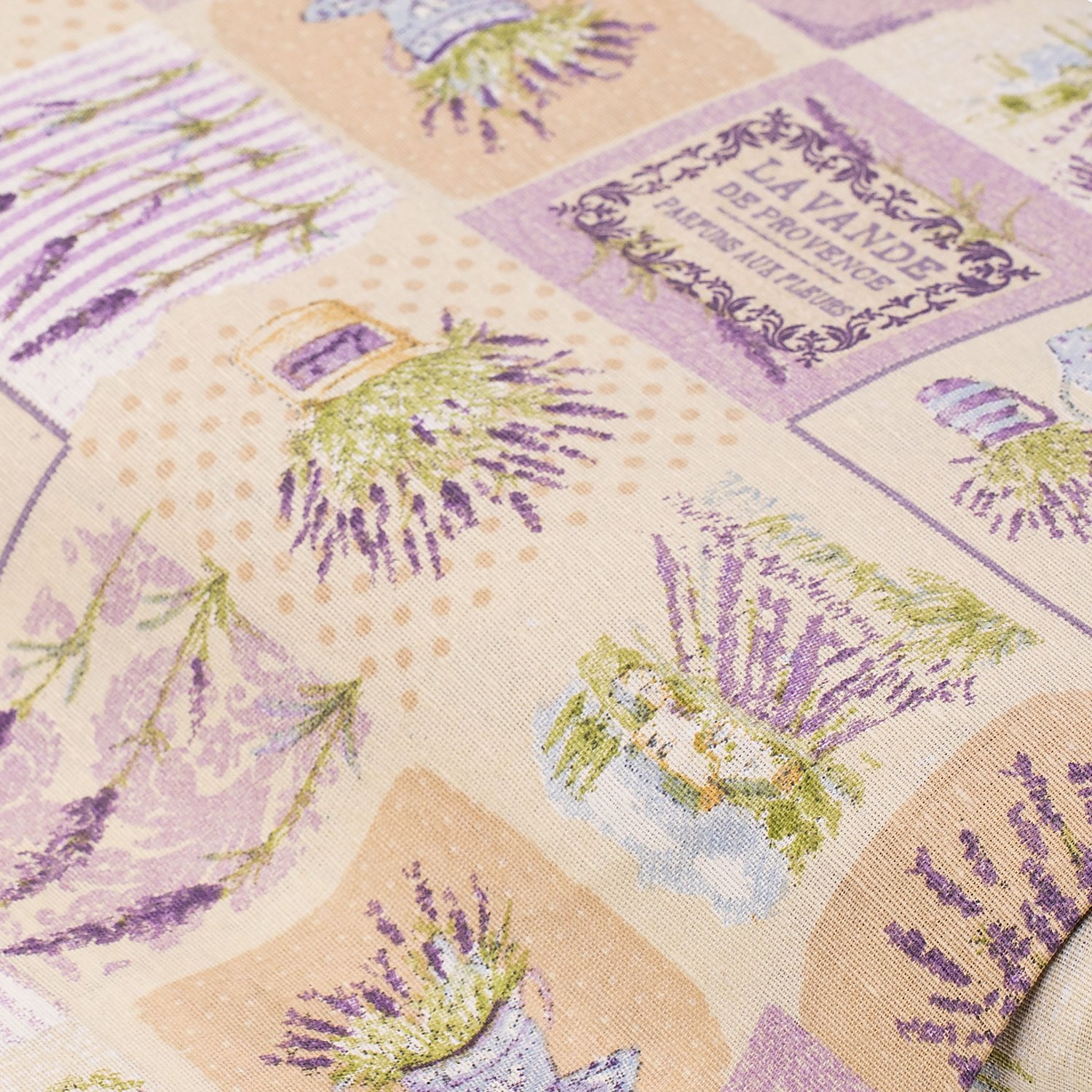 Dekostoff Patchwork Lavendel 