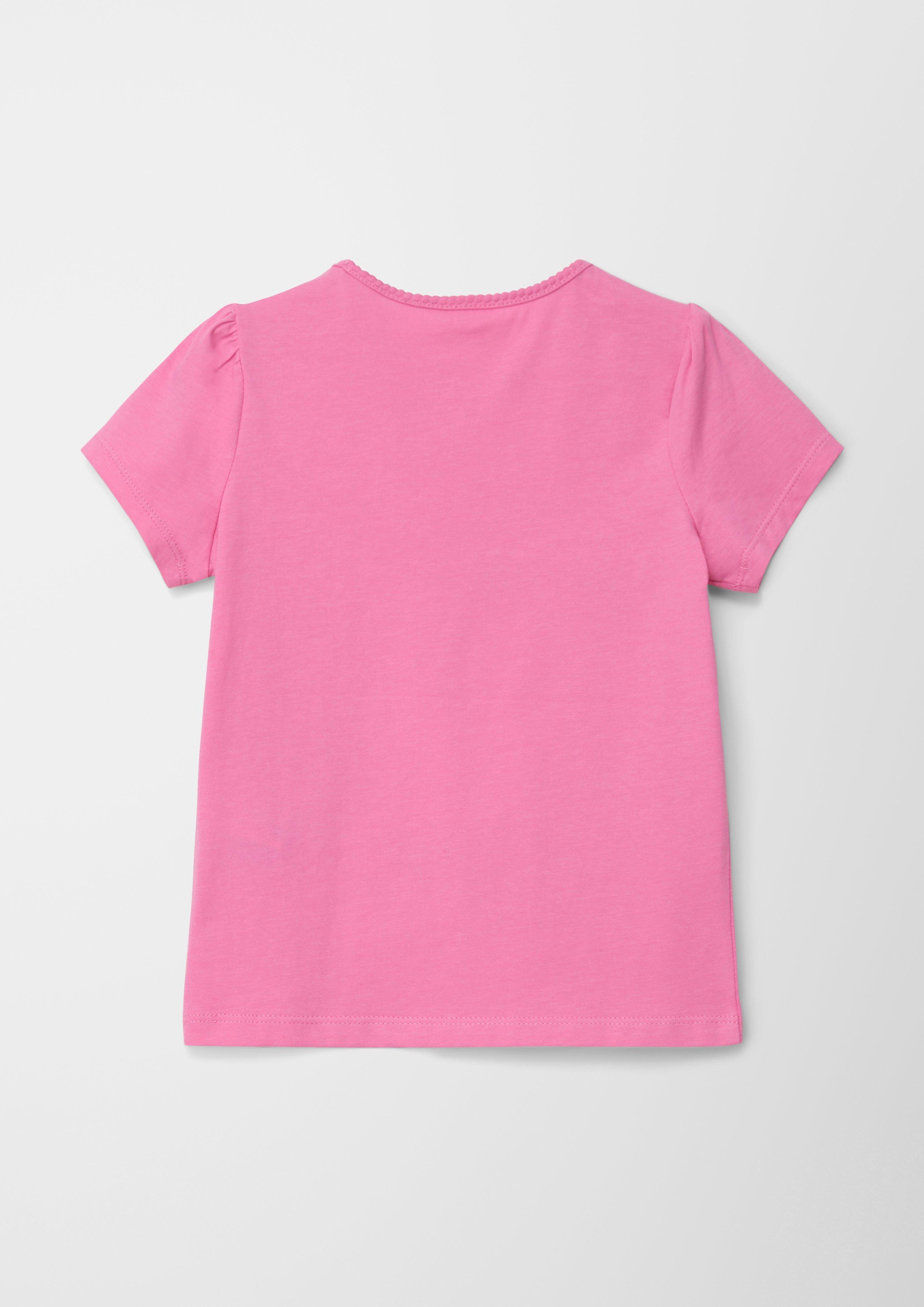 T-Shirt mit Glitzerprint  2130415-4419