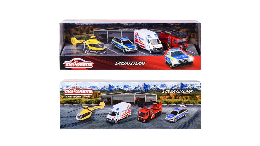 Majorette - Einsatzteam 4 Pieces Giftpack