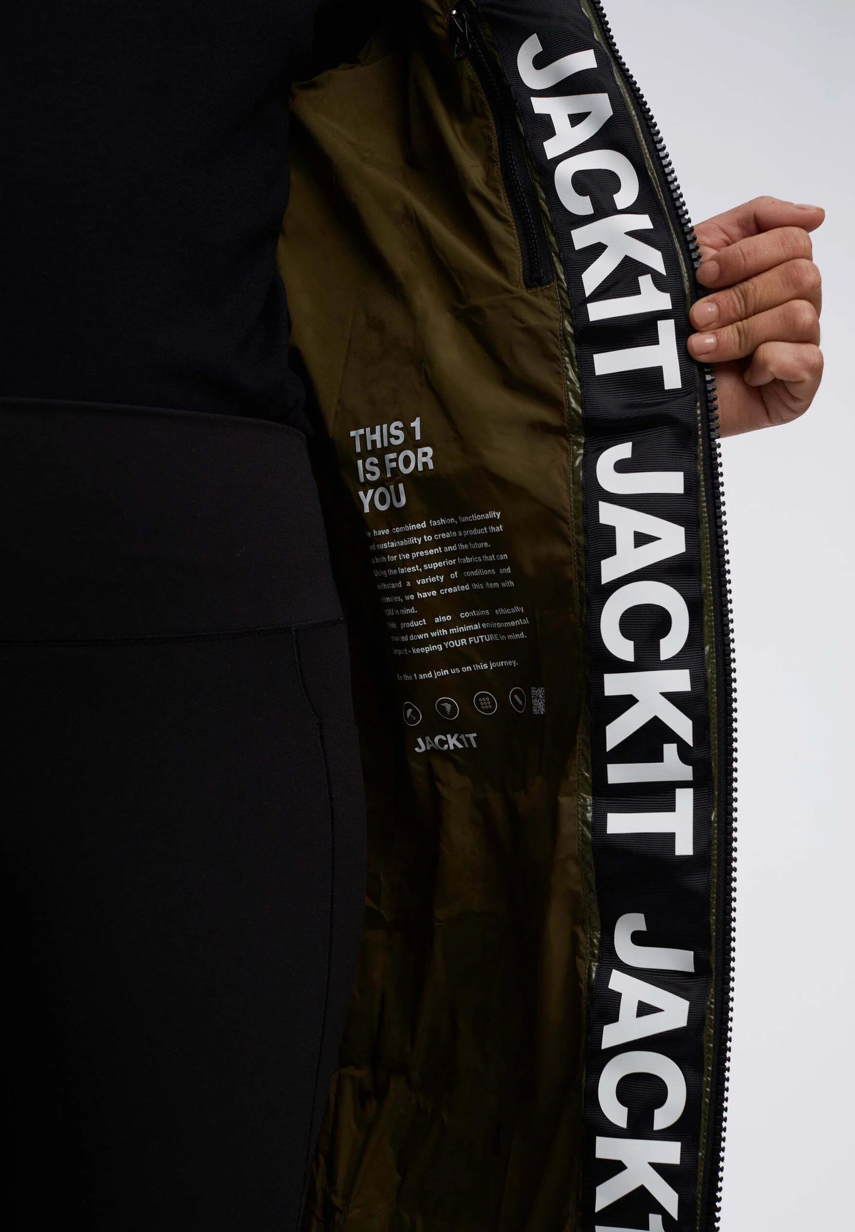 JACK1T R3D SLICK - Chaqueta de plumas