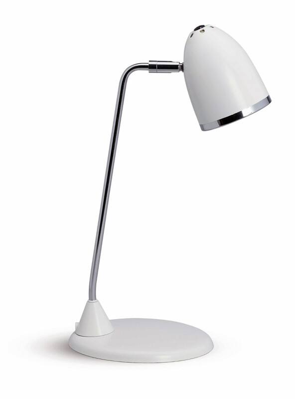 Maul Schreibtischlampe Weiß Steckdose 156 x 245 x 410 mm