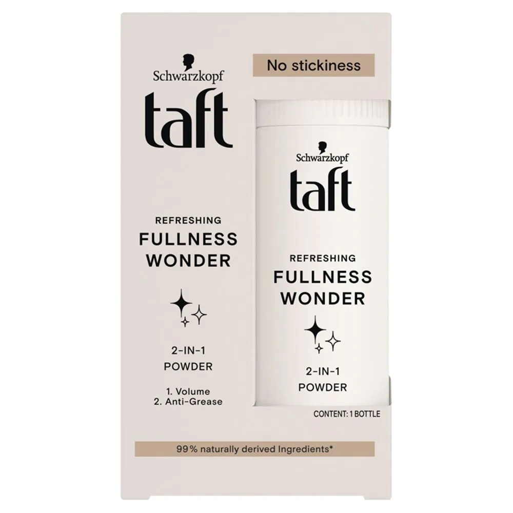 „Taft Fulness Wonder“ 2 viename plaukų milteliai