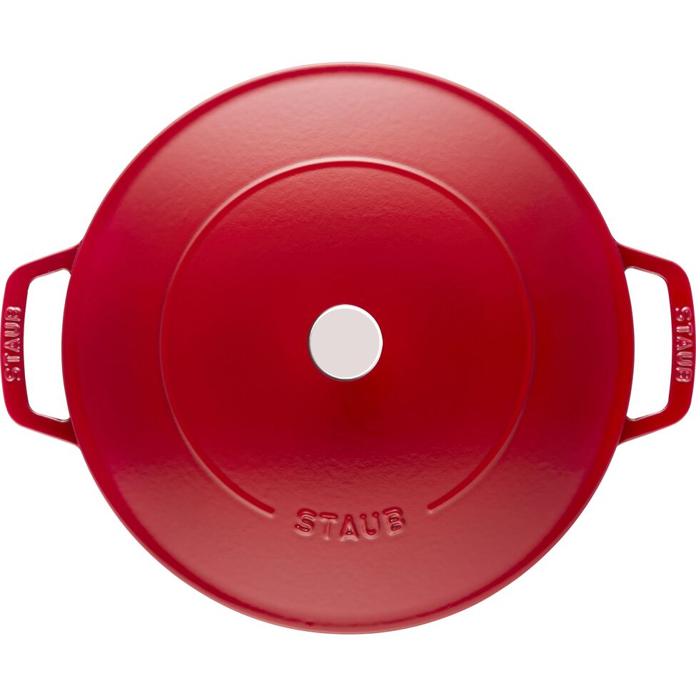 Bräter mit Chistera Drop-Structure 28 cm, Gusseisen