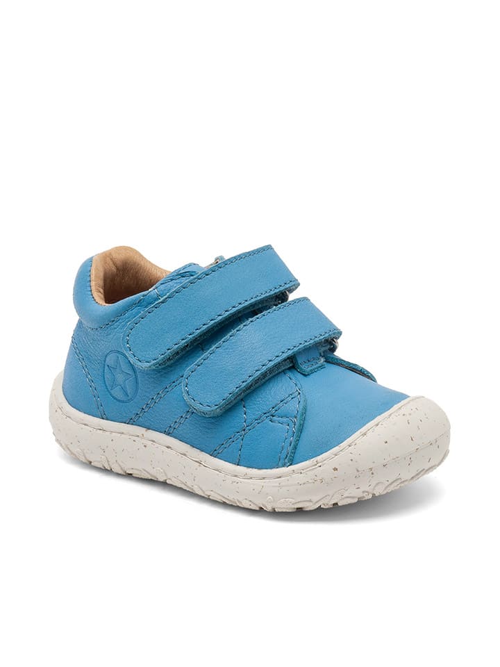 bisgaard Leder-Barfußschuhe in Blau günstig kaufen