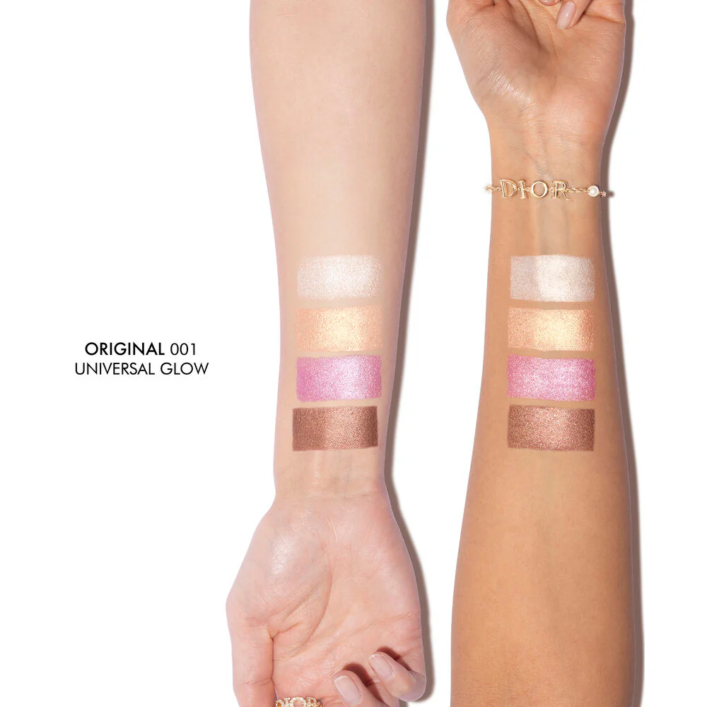 Dior Backstage Glow Maximizer Palette - Paleta za lice, Highlighteri i Kompaktno rumenilo
