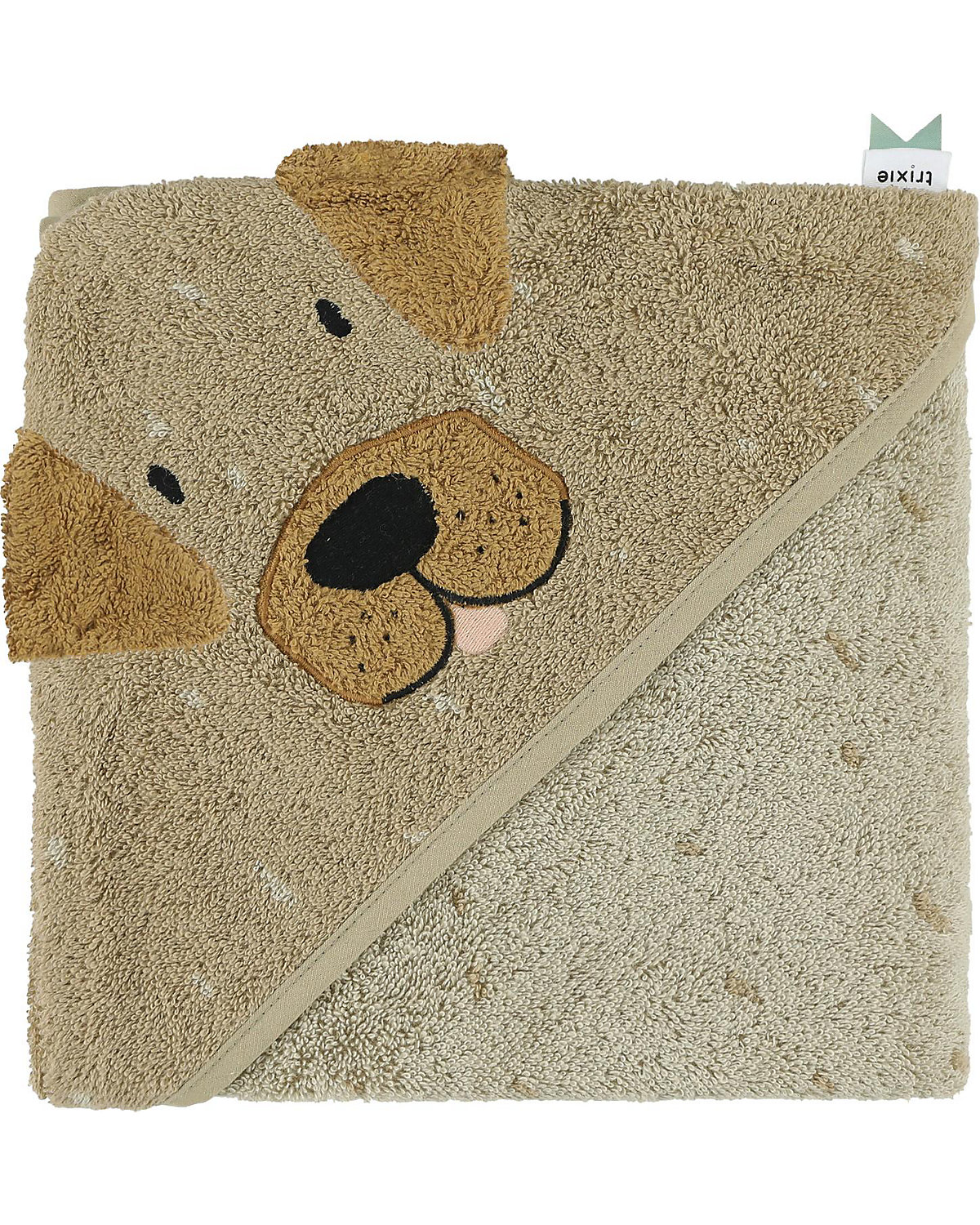 Kapuzenbadetuch MR. DOG, 75 x 75 cm