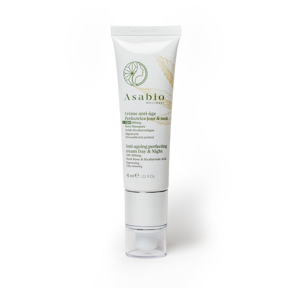 asabio Crème Anti Age Perfectrice Jour et Nuit Traitement Anti-âge Jour et Nuit