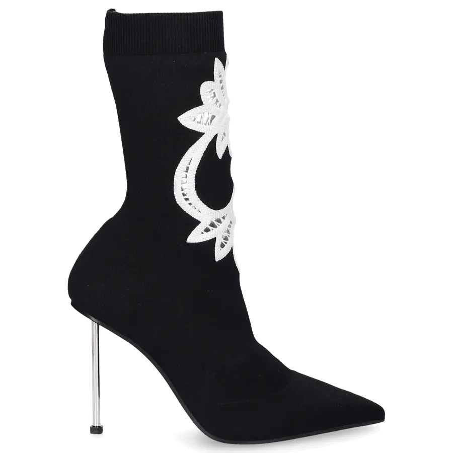Alexander McQueen - Stiefeletten W4JJ5 Textil - schwarz