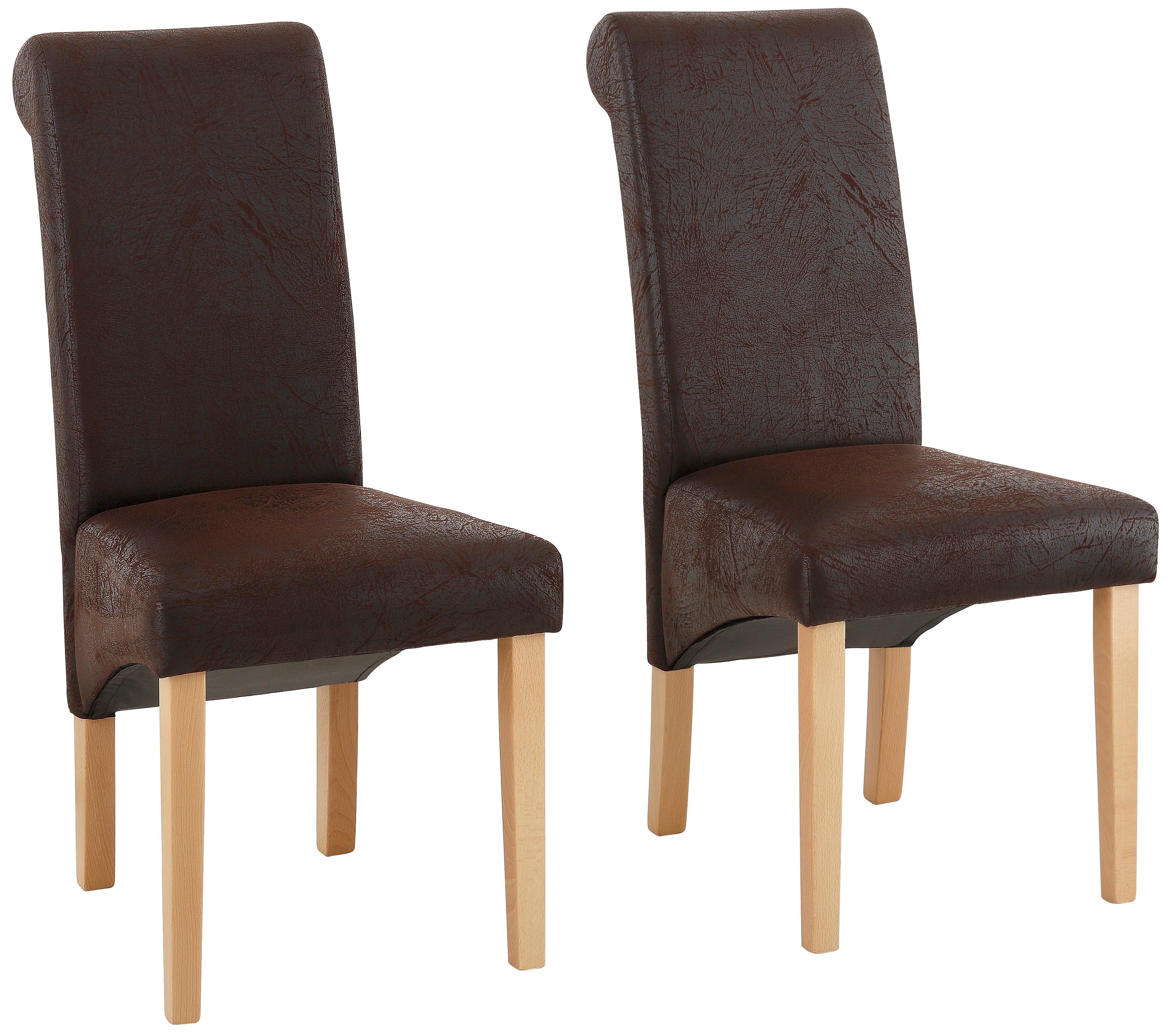 Home affaire 4-Fußstuhl Rito (Set, 2 St), im 2er, 4er oder 6er-Set
