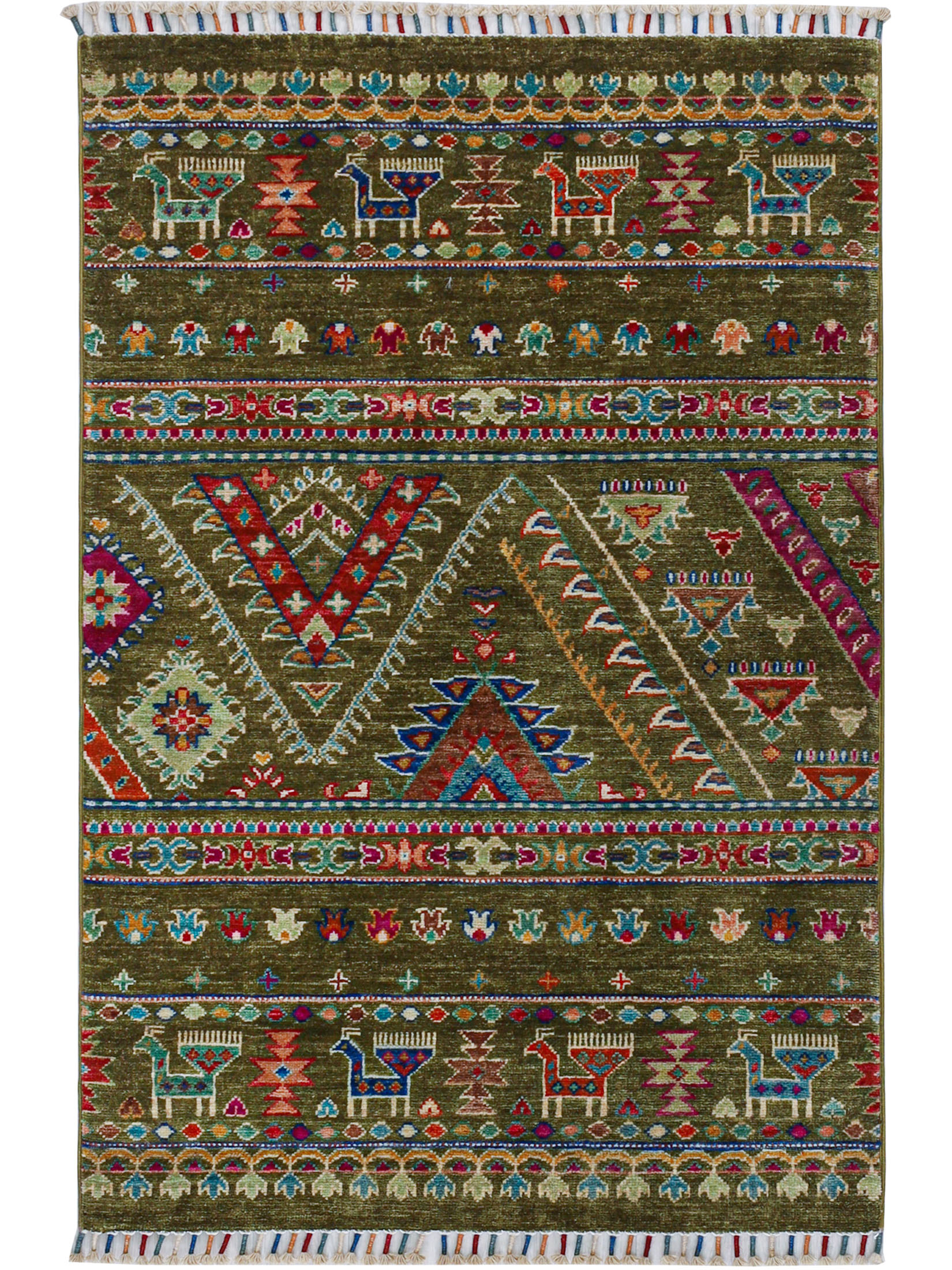 Chobi Schal ca. 84 x 122 cm, Unikat / Einzelstück